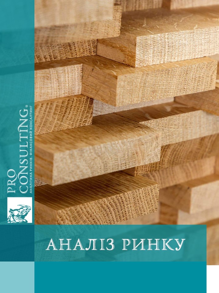 Аналіз ринку будівельних матеріалів з деревини в Україні. 2024 рік